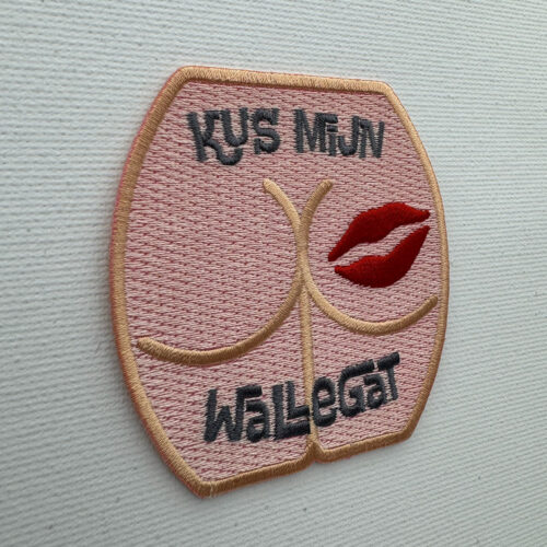 Kus Mijn Wallegat strijkembleem 2